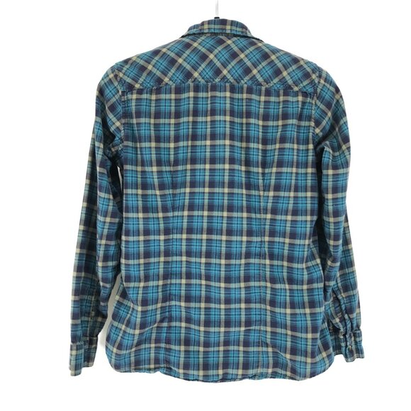 Eddie Bauer Classic Fit Button Up Shirt Women's Small Plaid 100% Cotton Outdoor - Picture 7 of 12